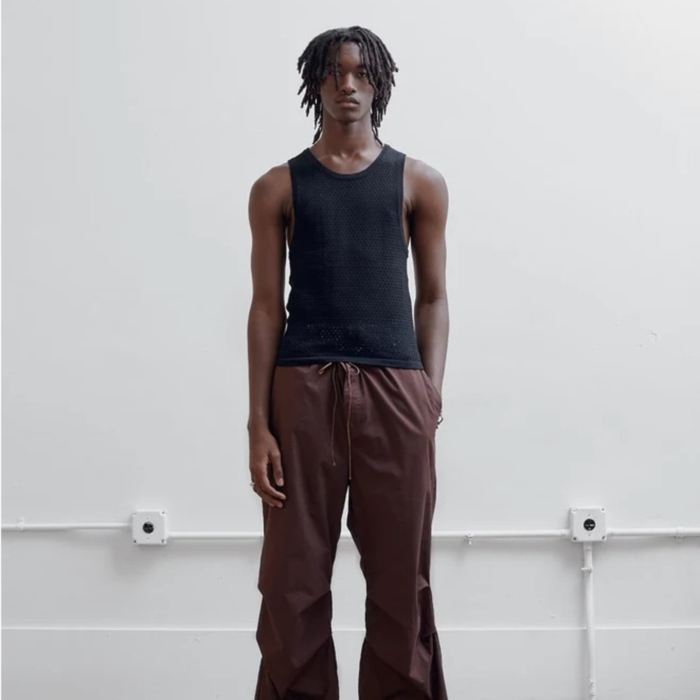 ONEDNA organic cotton parachute trousers